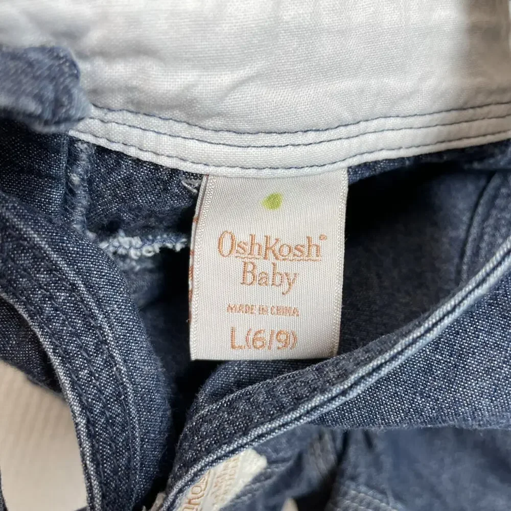 Oshkosh Baby Vintage Patriotic Shortalls